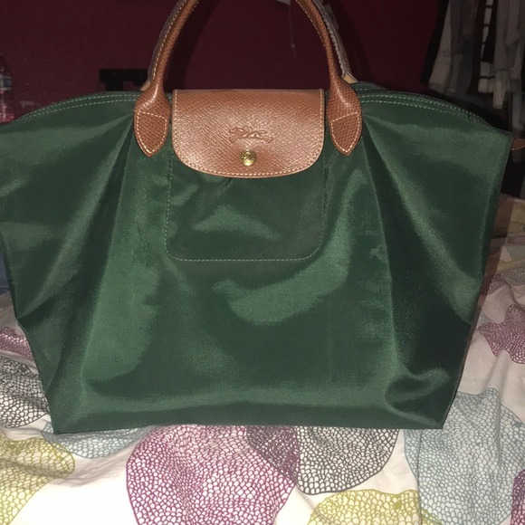 longchamp dark green